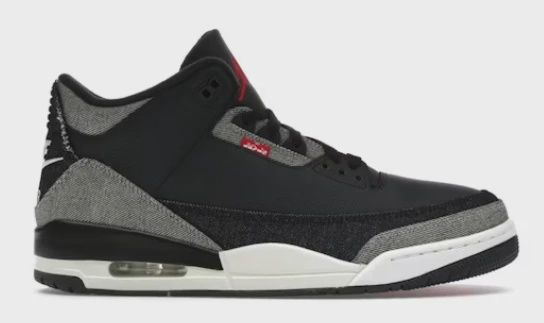 Jordan 3 Retro Levi’s Black • Brand New [1524]
