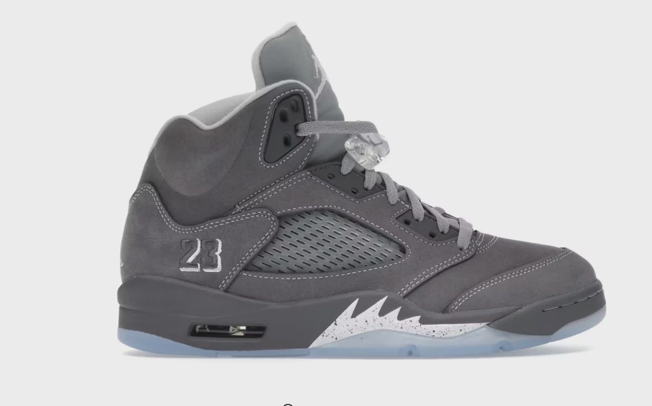 Air Jordan 5 Retro Wolf Grey (2026) • Brand New [8004]
