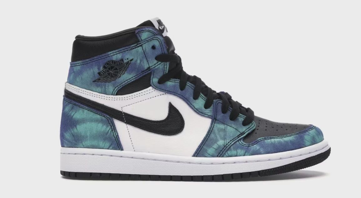 Air Jordan 1 Retro High Tie Dye (Women's) • Brand New [7159]