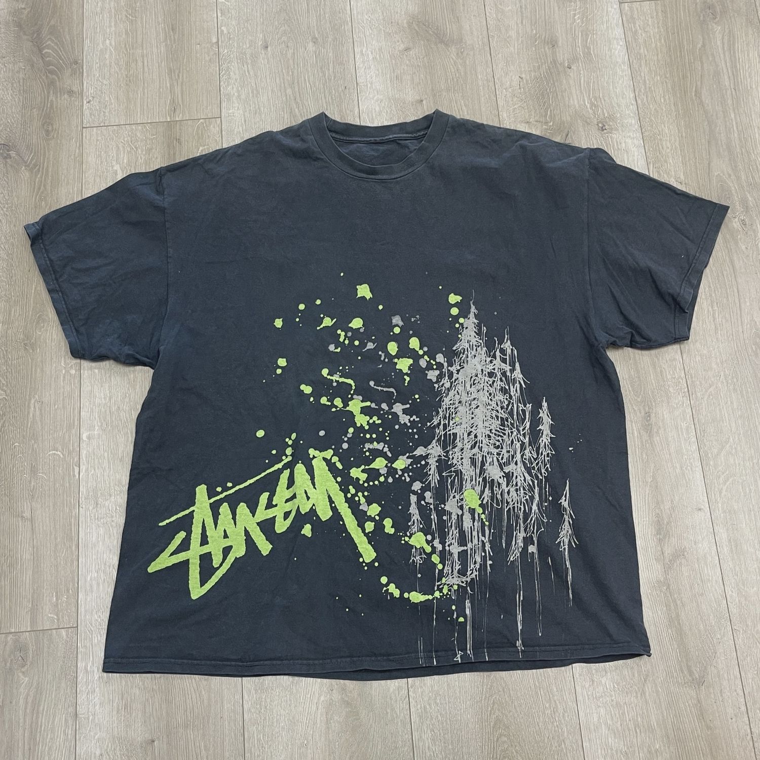 vintage Y2K-era Stüssy "Splash Logo" • Pre-Owned [1428]