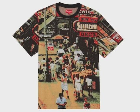 Supreme Street Scene Jacquard S/S Top Multicolor • Brand New [7884]