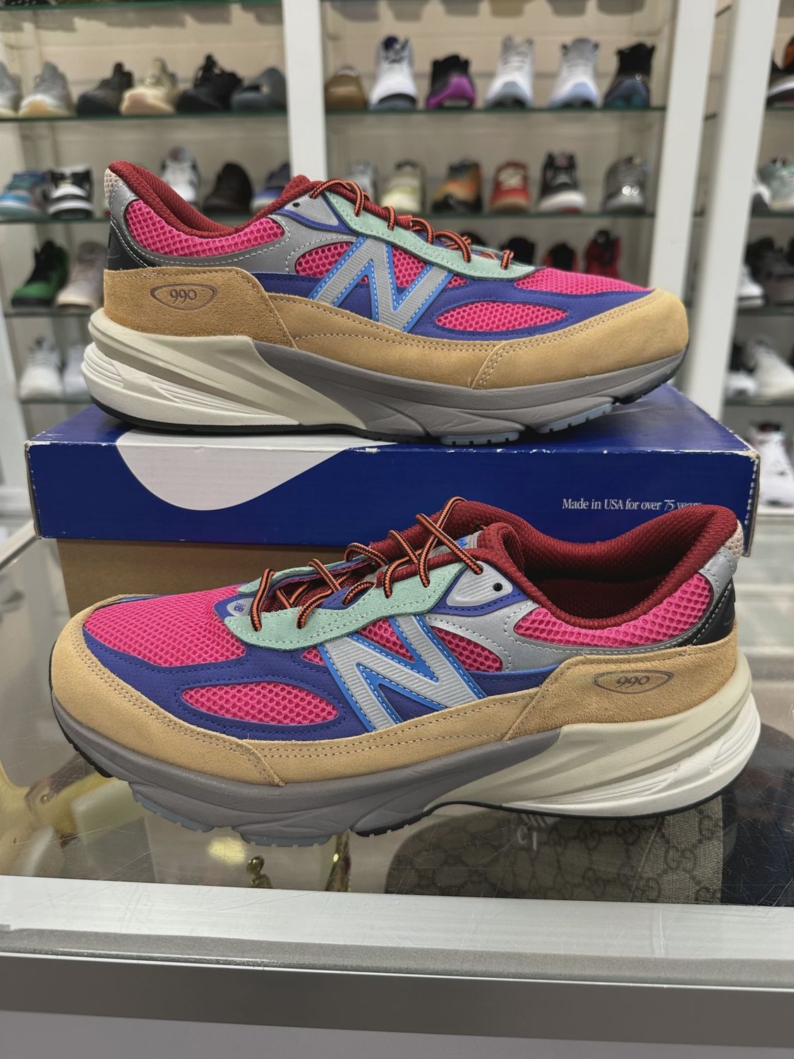 New Balance 990v6 MiUSA Action Bronson Ainôzama • Pre-Owned [3820]