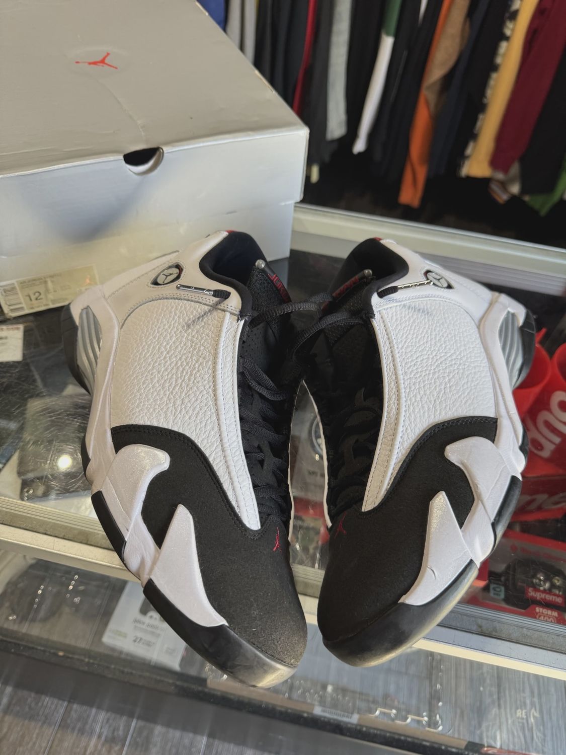 Air Jordan 14 Retro Black Toe (2024) • Pre-Owned [8711]