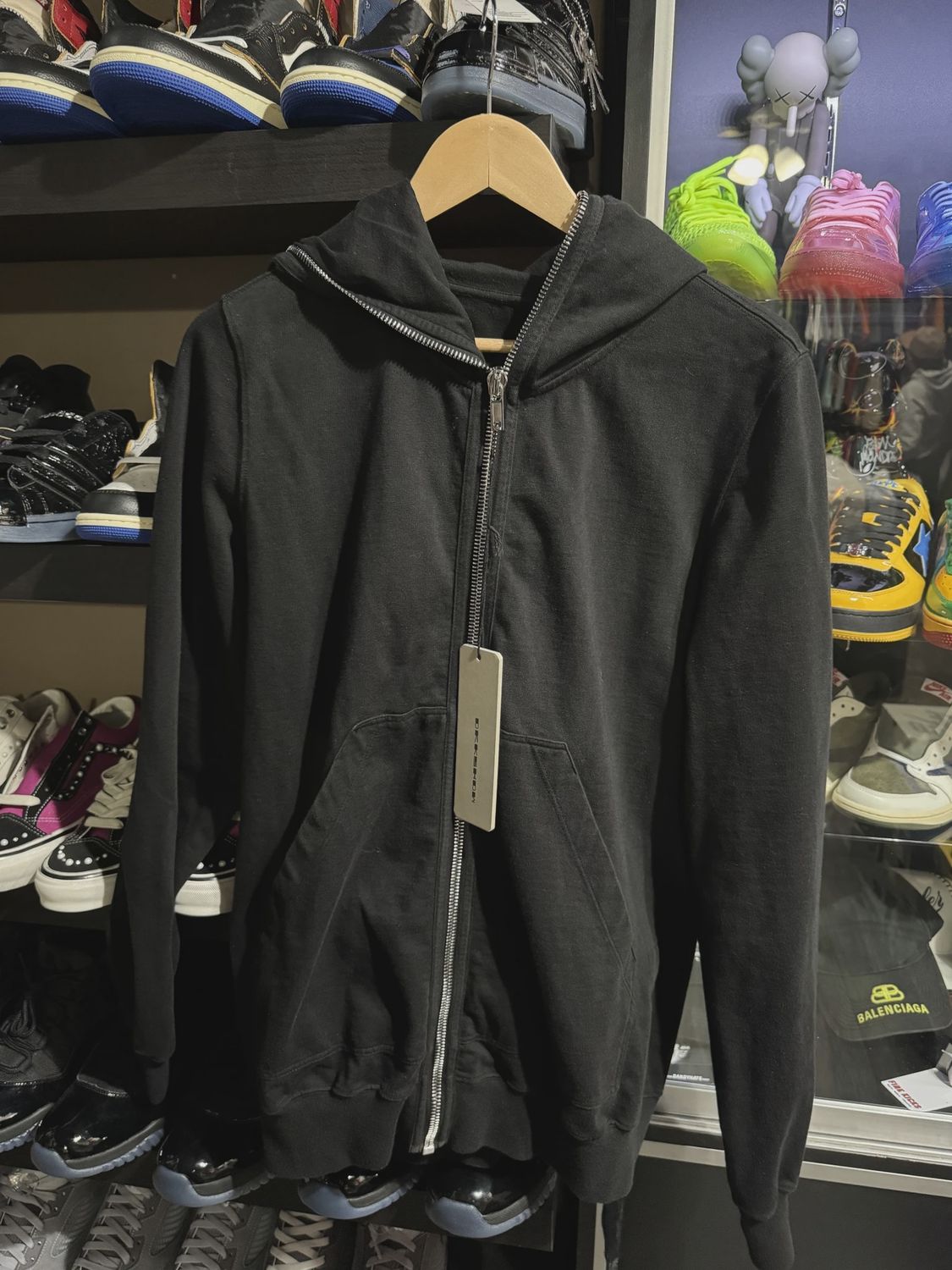 Rick Owen’s Gimp Black Zip Up sz M • Brand New [1310]