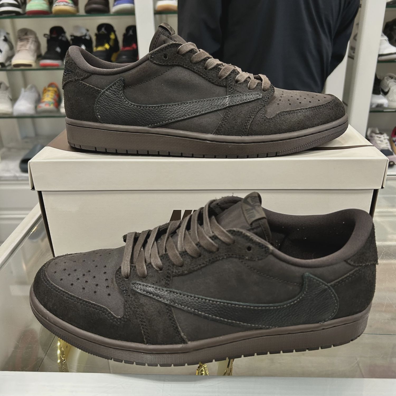 Air Jordan 1 Retro Low Original SP Travis Scott Velvet Brown • Pre-Owned [0262]