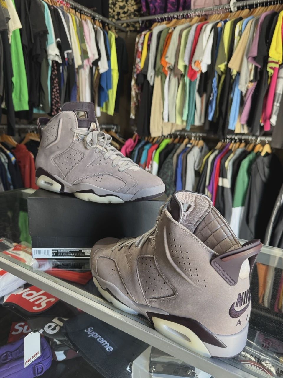 Air Jordan 6 Retro A Ma Maniére Smokey Mauve • Pre-Owned [0430]