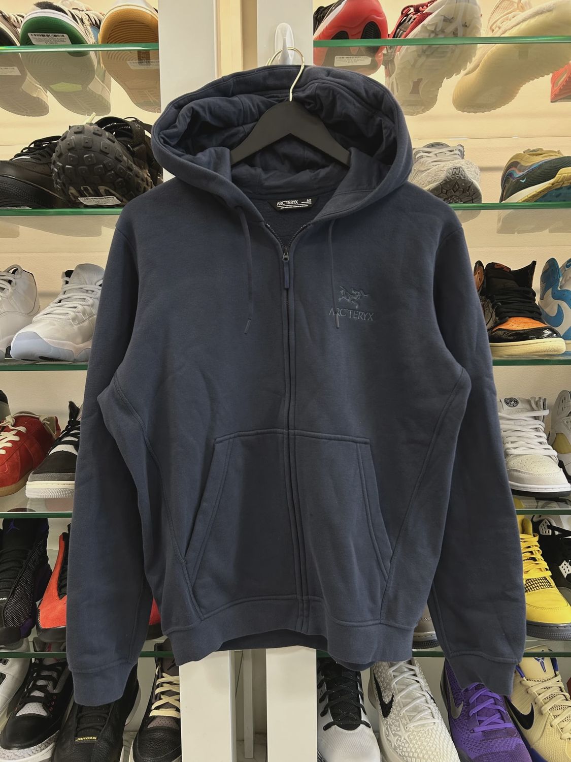 Arc teryx emblem fleece zip up hoodie • Pre-Owned [0728]