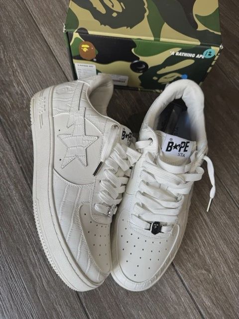 A Bathing Ape Bape Sta #3 White • Pre-Owned [5267]