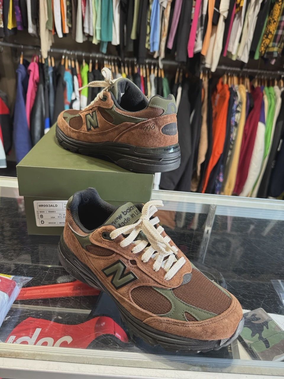 New Balance 993 Aime Leon Dore Brown • Pre-Owned [8276]