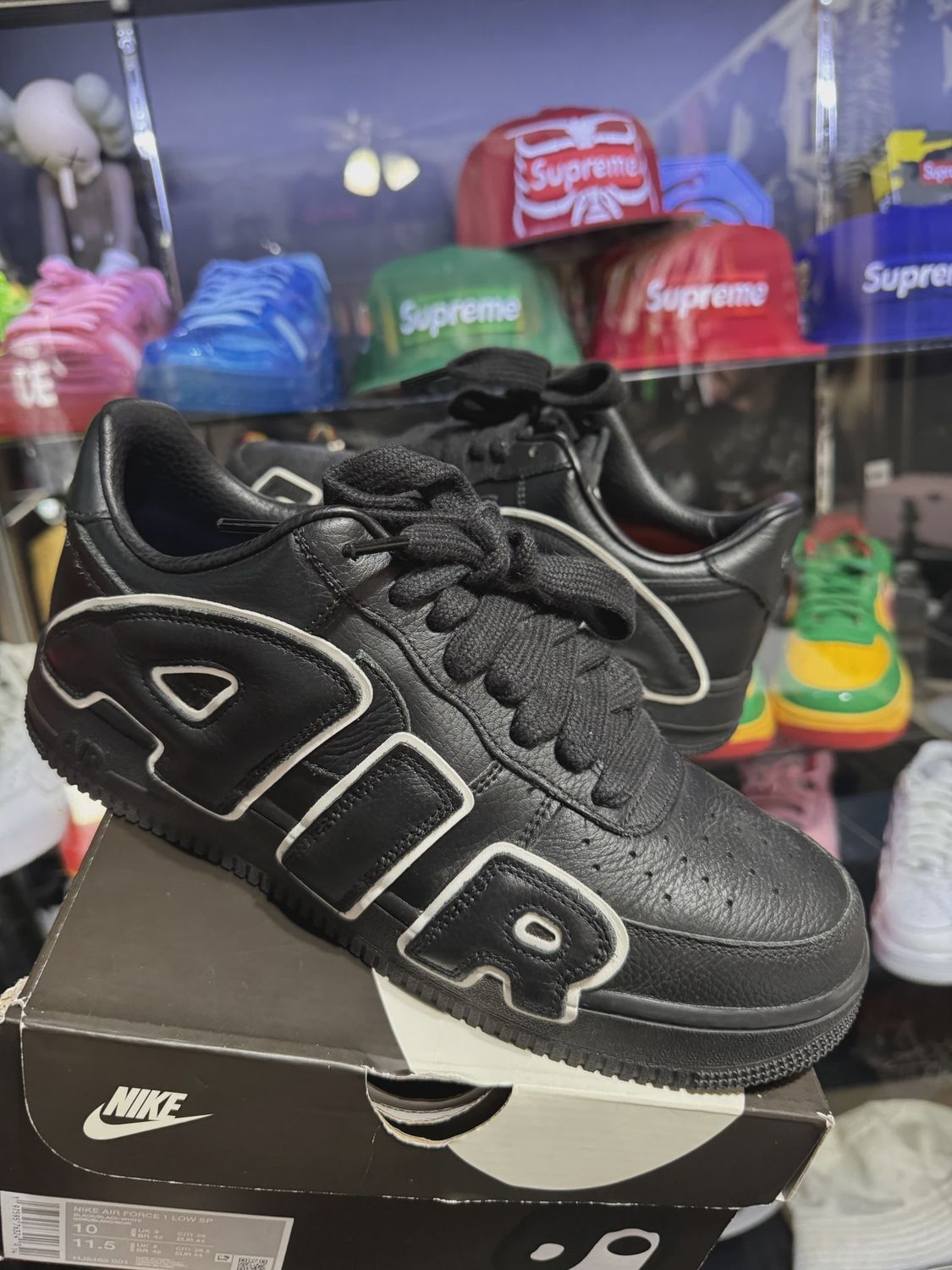 Nike Air Force 1 Low Cactus Plant Flea Market Black (2024) • Pre-Owned [0993]