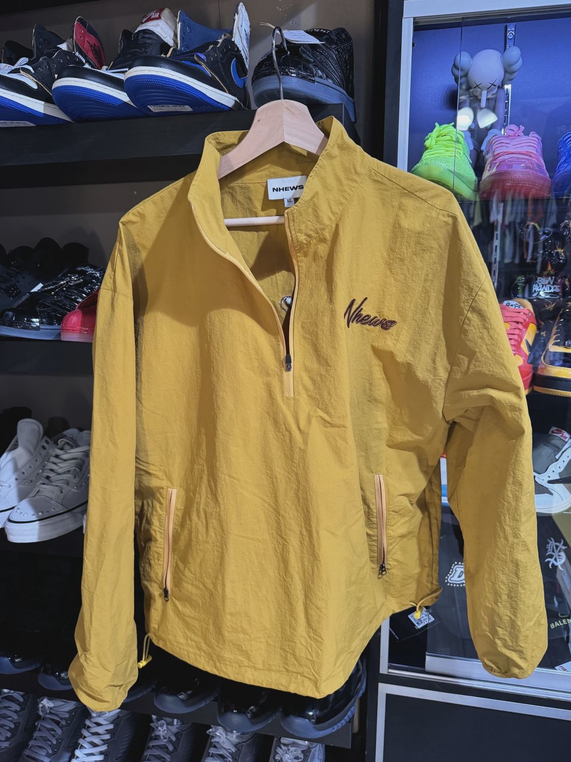 Nhews Quarter Zip Wind breaker • Pre-Owned [7239]