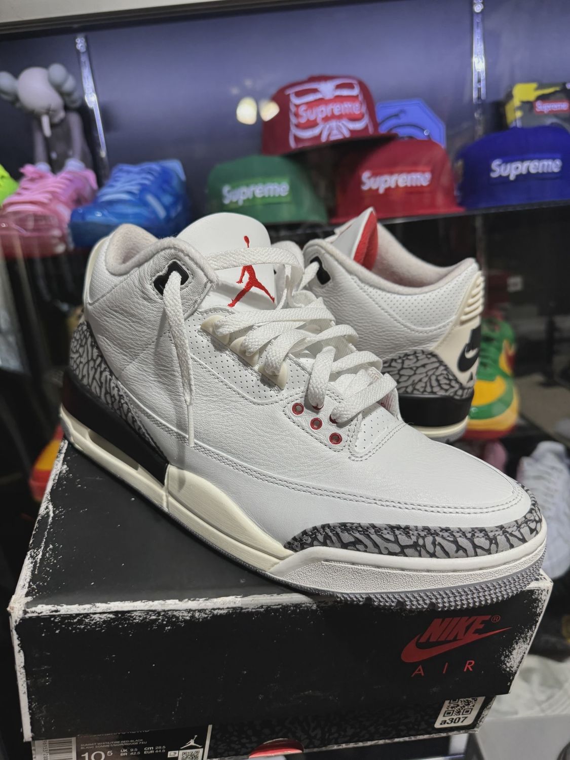 Air Jordan 3 Retro White Cement Reimagined ReStockX • Pre-Owned [5158]