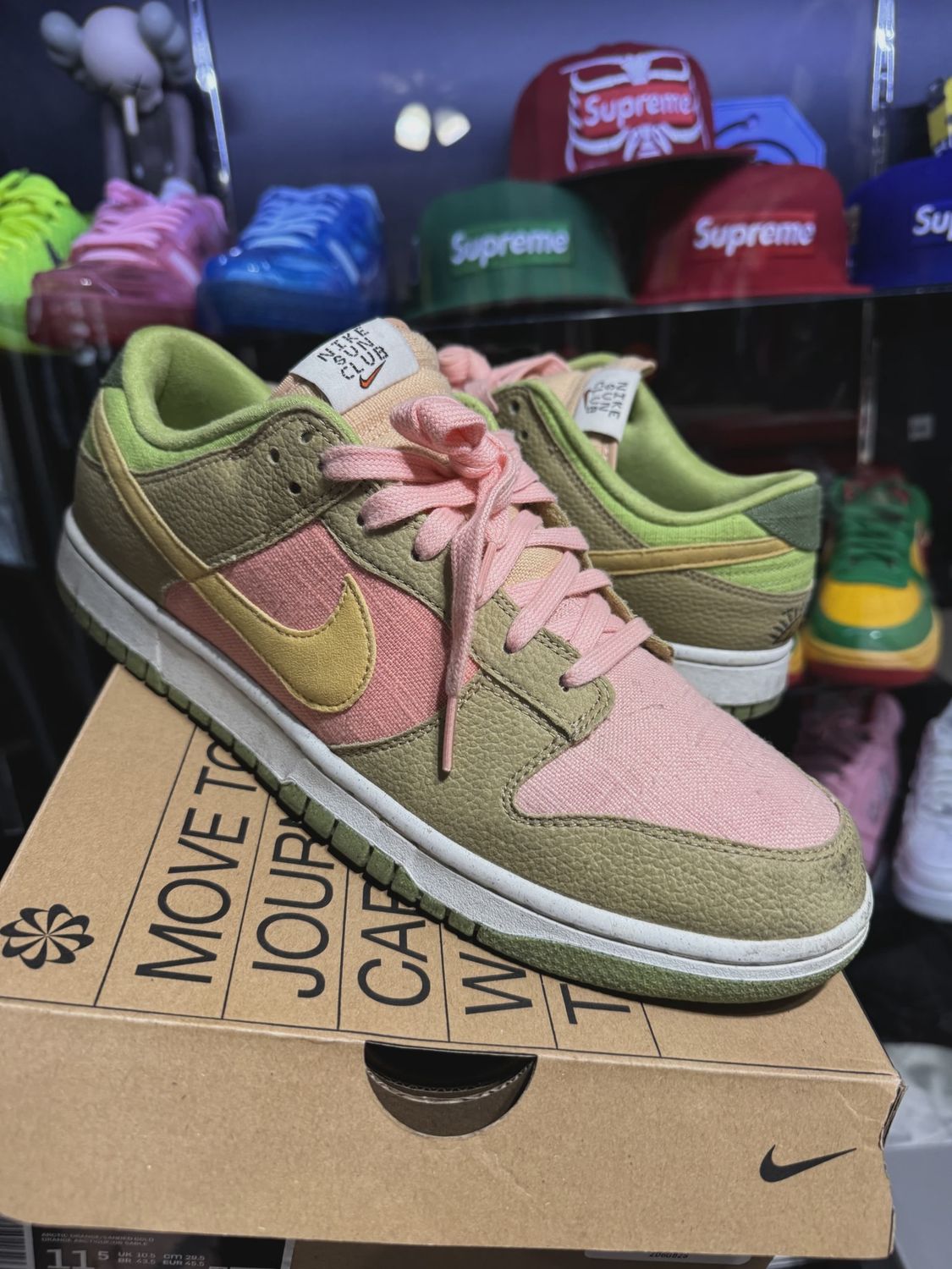 Nike Dunk Low Next Nature Sun Club Arctic Orange • Pre-Owned [0687]