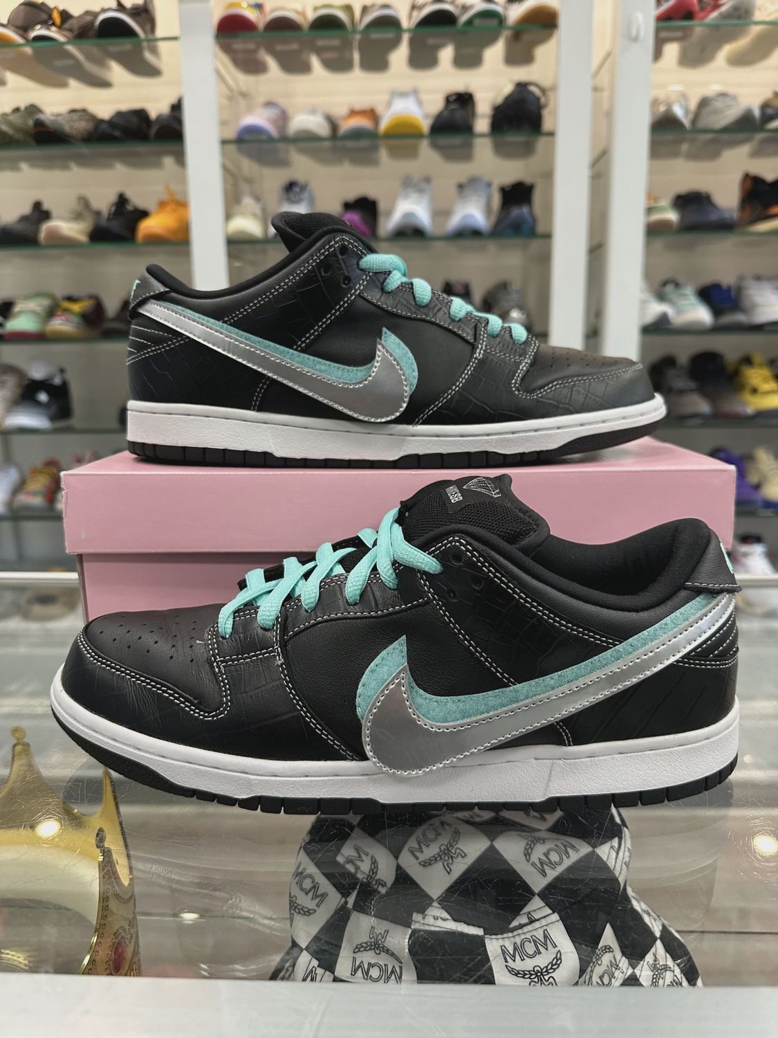 Nike SB Dunk Low Diamond Supply Co. Black Diamond • Pre-Owned [7396]