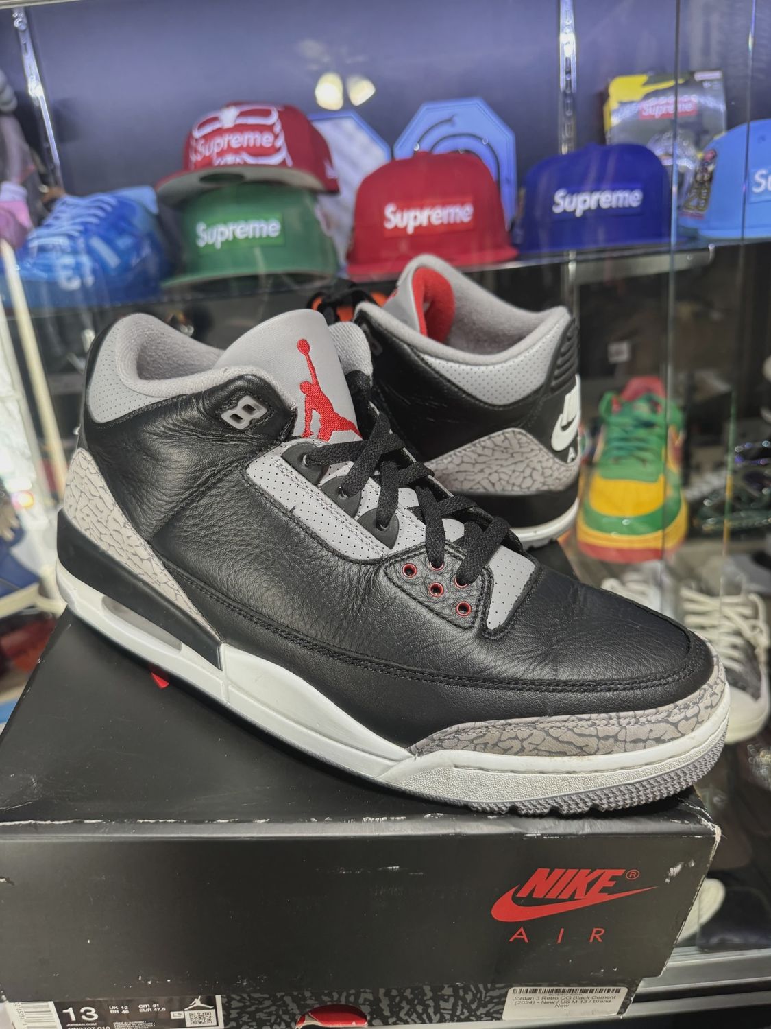 Air Jordan 3 Retro Original Black Cement (2024) • Pre-Owned [4087]