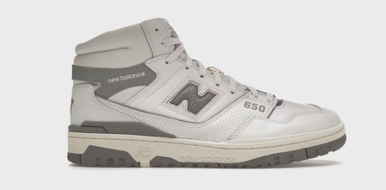 New Balance 650R Aime Leon Dore White Grey • Brand New [8719]