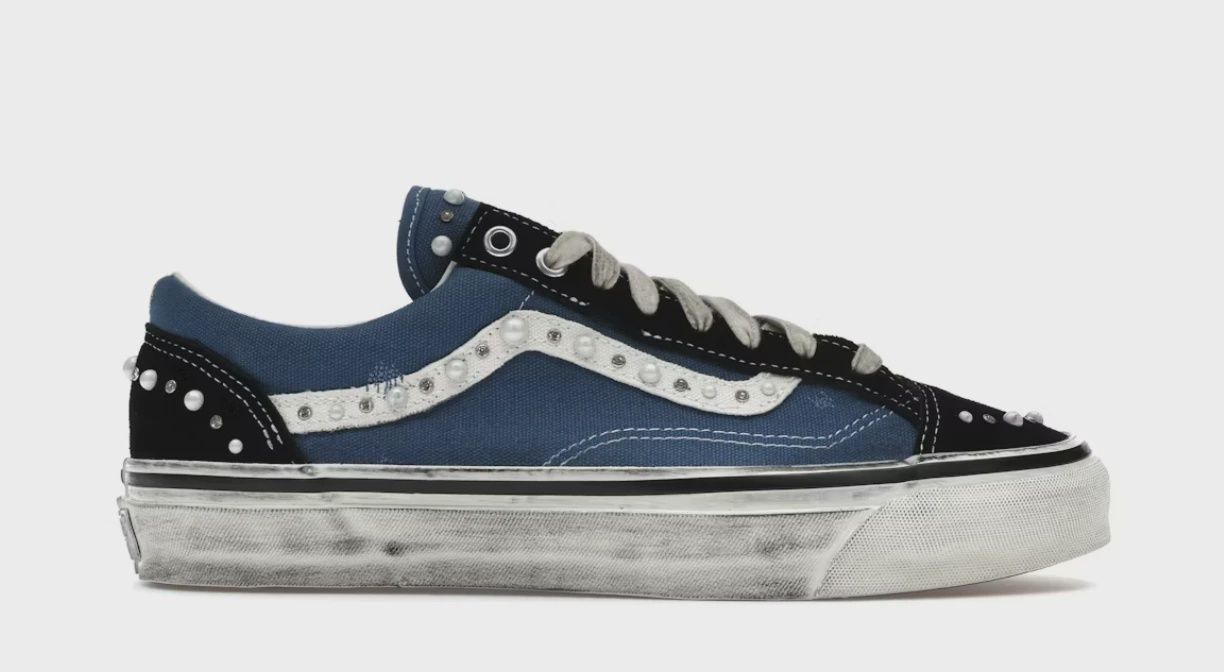 Vans Old Skool 36 Pearlized Pack Black Navy • Brand New [4634]