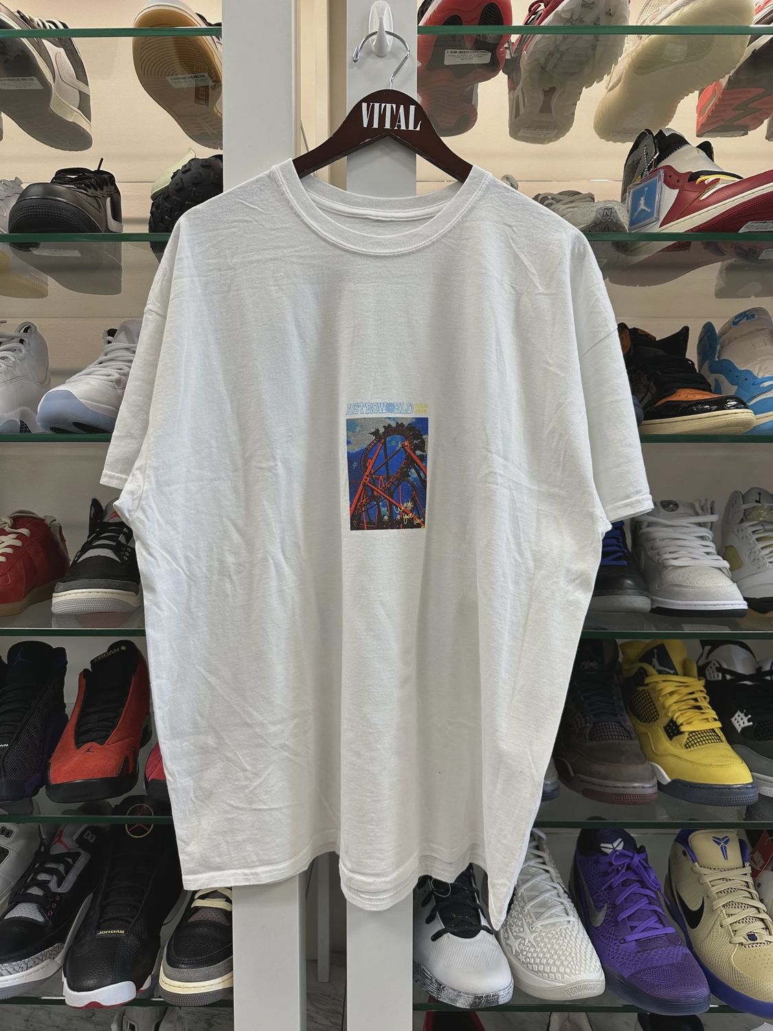 travis scott roller coaster tee • Brand New [3289]