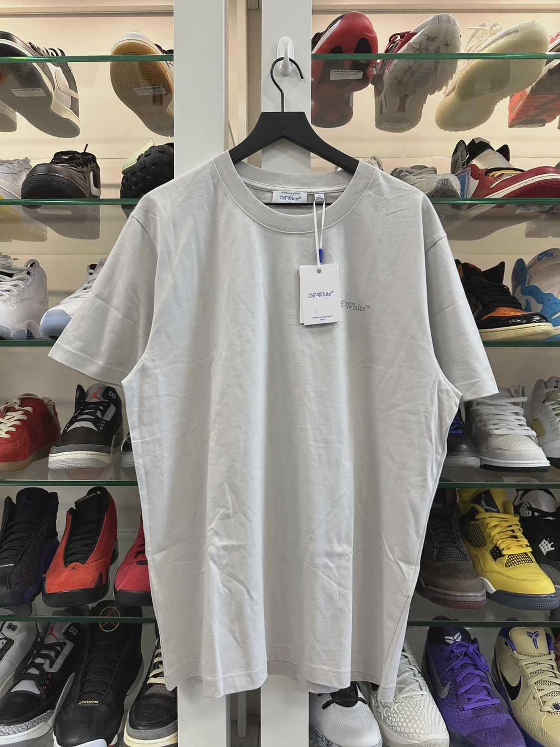 Off White Men's Bookish Slim T-Shirt • Brand New [0220]