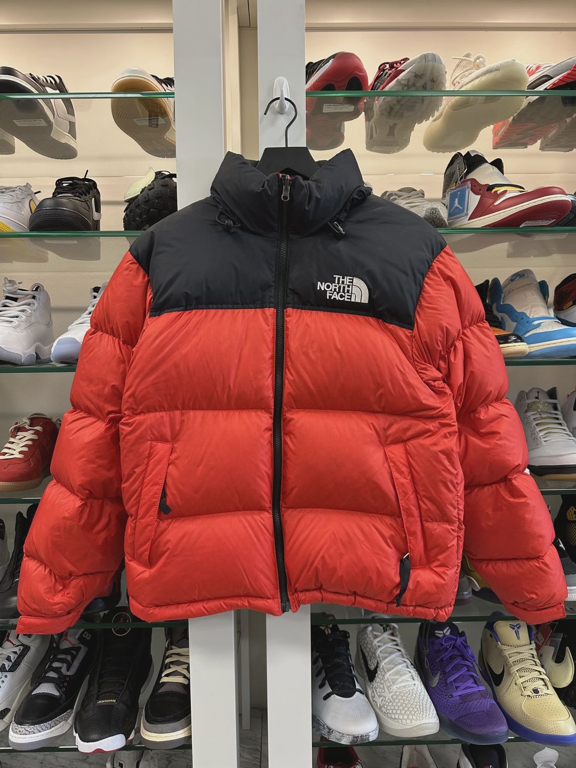 The North Face Men's 1996 Retro Nuptse Jacket Red • Pre-Owned [2871]