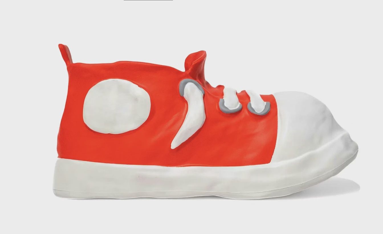 Bravest Studios Clay Shoe Red White • Brand New [5658]