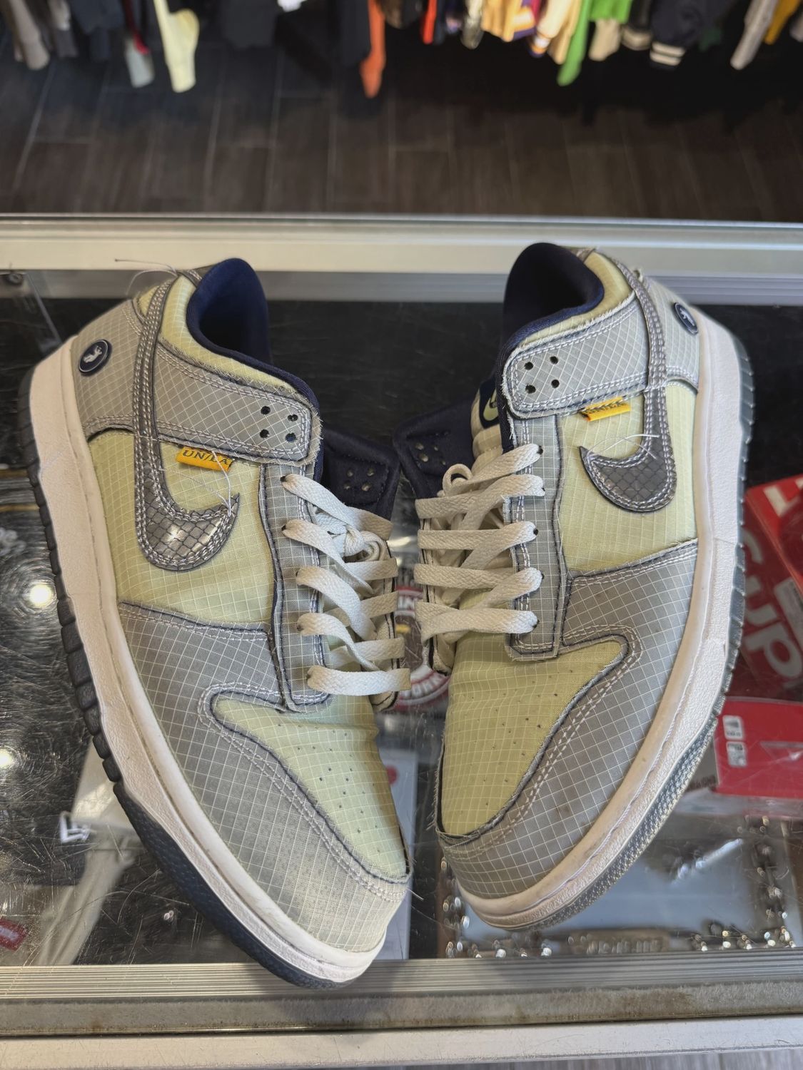 Nike Dunk Low Union Passport Pack Pistachio No Box • Pre-Owned [1400]