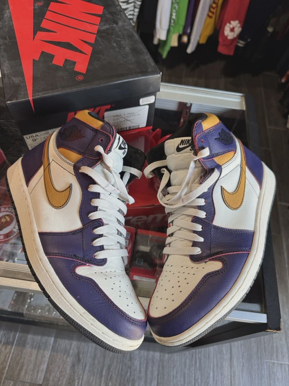 Air Jordan 1 Retro High Original SP Union LA Bephies Beauty Supply Summer of ‘96 • Pre-Owned [8136]