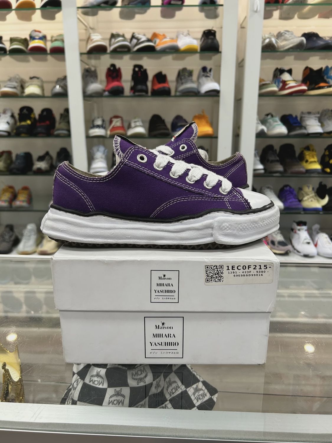 Maison mihara purple shoes • Pre-Owned [6221]