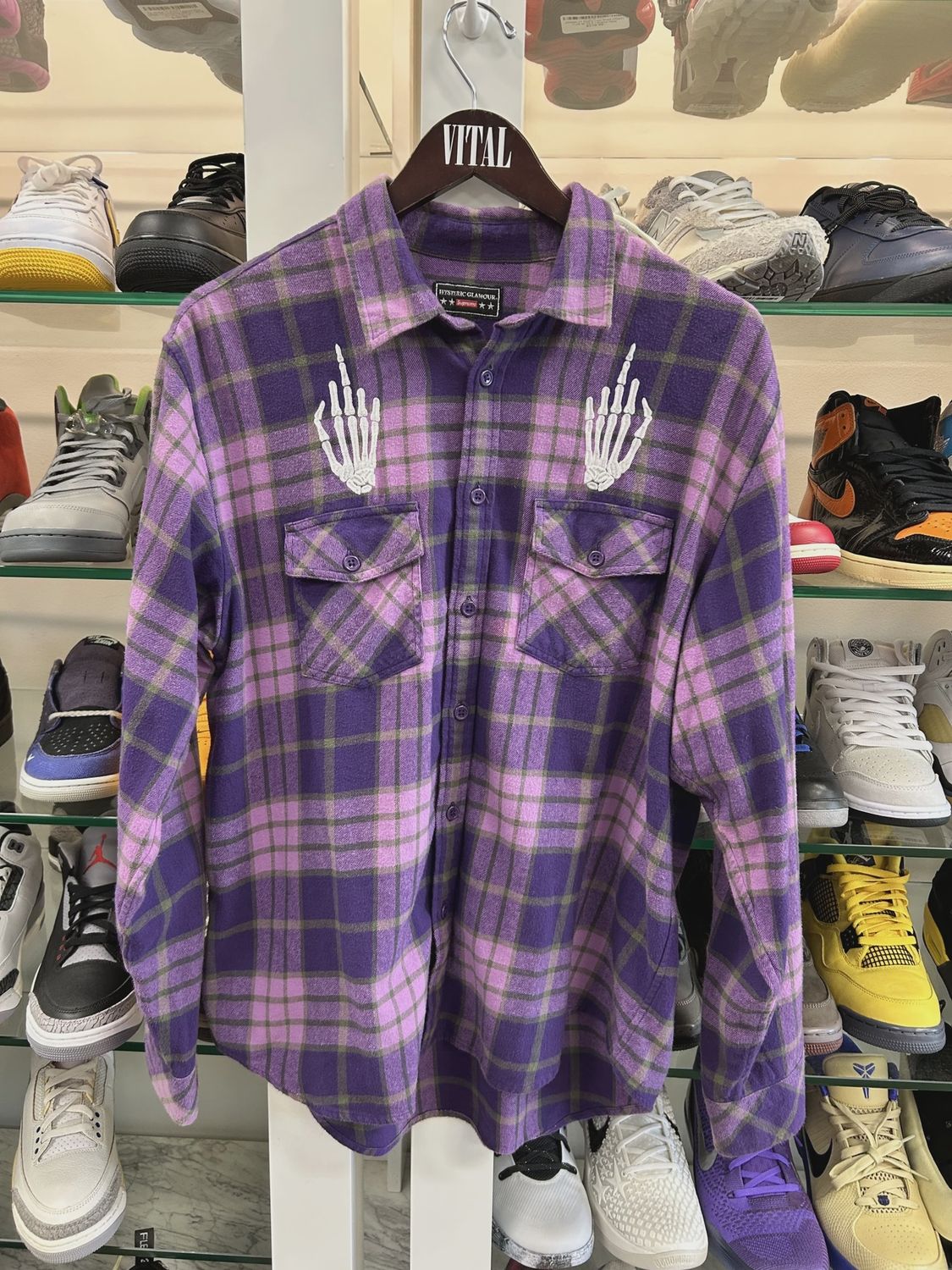 Hysteric glamour supreme flannel • Pre-Owned [5430]