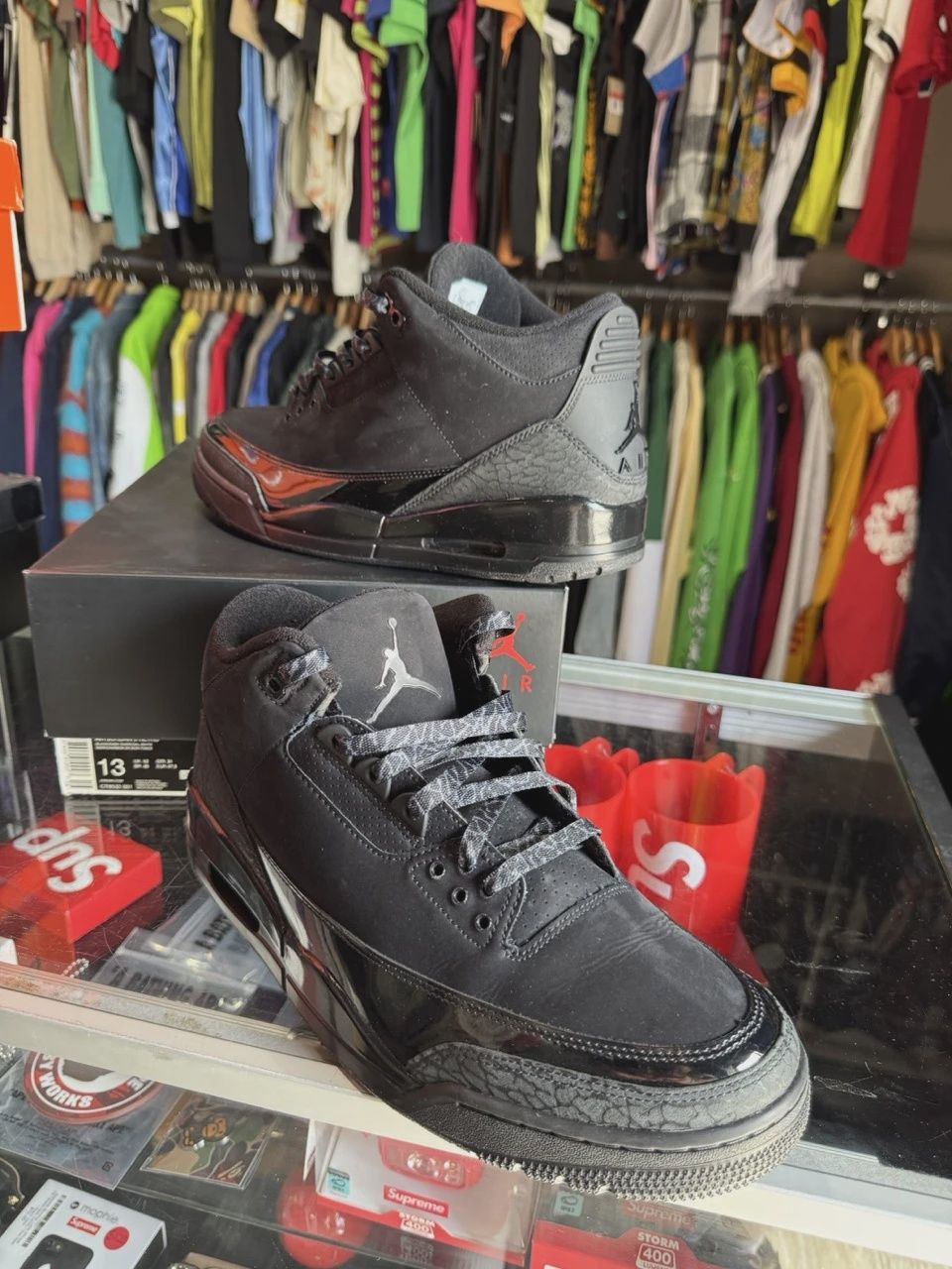 Air Jordan 3 Retro Black Cat (2025) • Pre-Owned [6625]