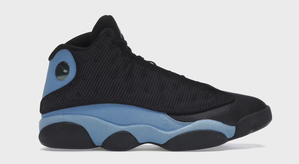 Air Jordan 13 Retro Black University Blue • Brand New [6981]