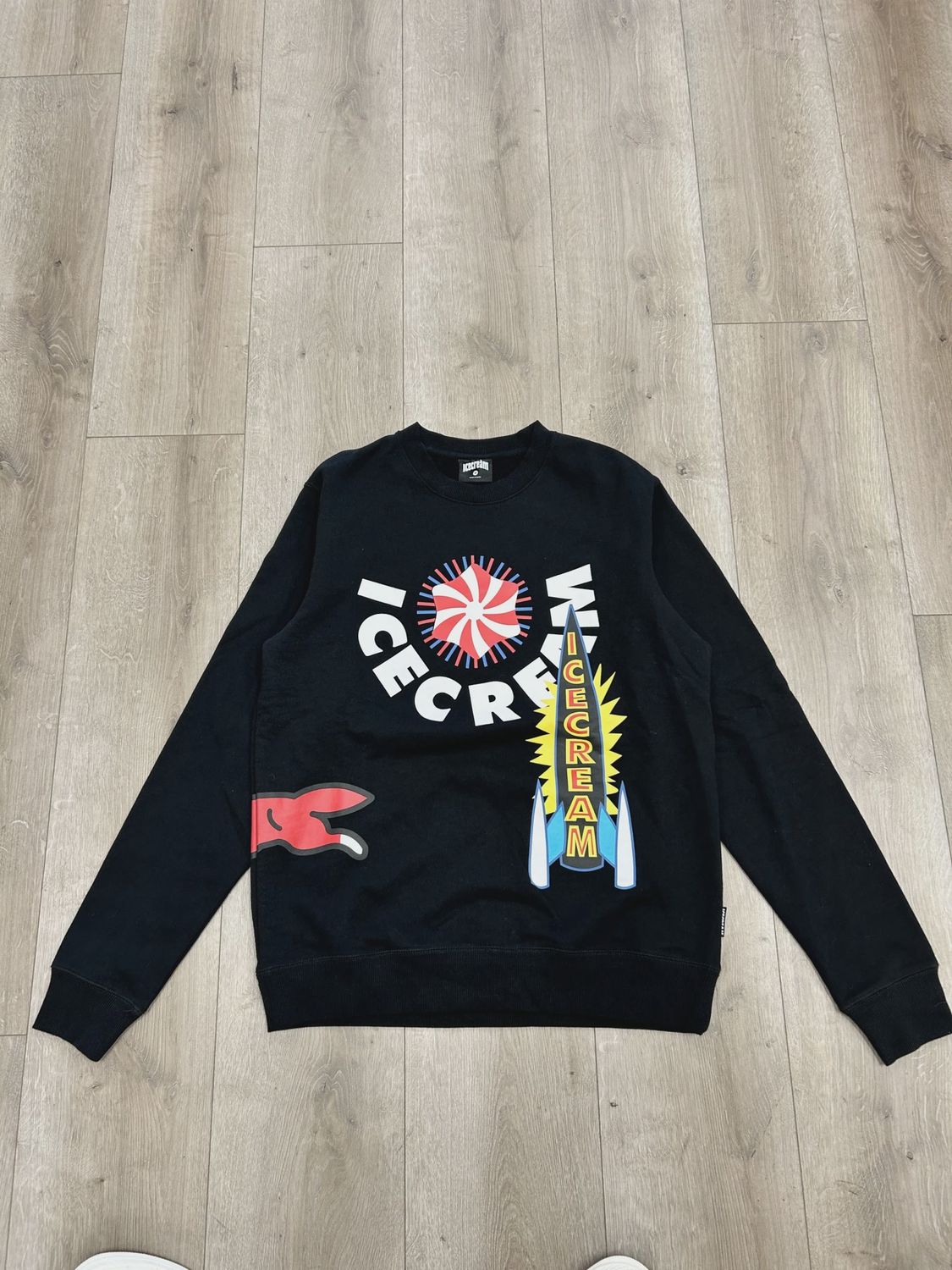 Ice Cream Stacker Crew Sweater • Pre-Owned [3392]