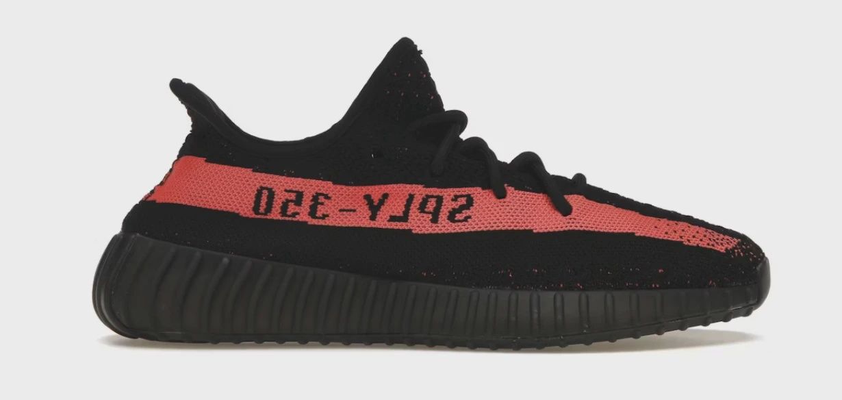 adidas Yeezy Boost 350 V2 Core Black Red • Brand New [9654]