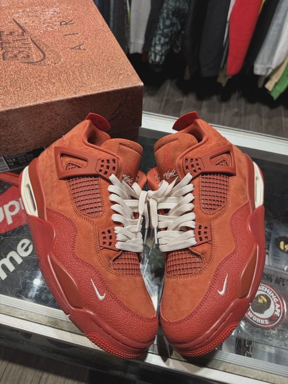 Air Jordan 4 Retro OG SP Nigel Sylvester Brick by Brick • Pre-Owned [4897]