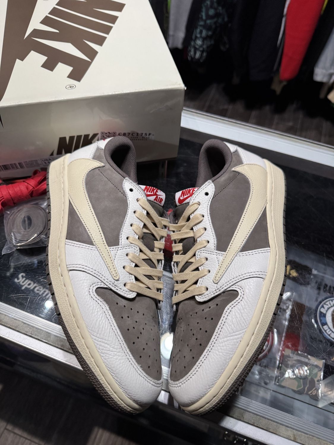 Jordan 1 Retro Low OG SP Travis Scott Reverse Mocha • Pre-Owned [0352]