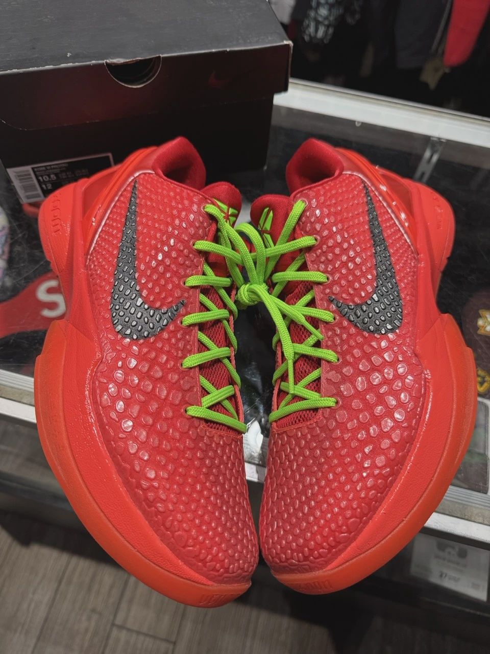 Nike Kobe 6 Protro Reverse Grinch • Pre-Owned [8068]