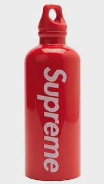 Supreme SIGG Traveller 0.6L Water Bottle Red • Brand New [4503]