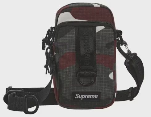 Supreme Shoulder Bag (SS26) Red Camo • Brand New [3215]
