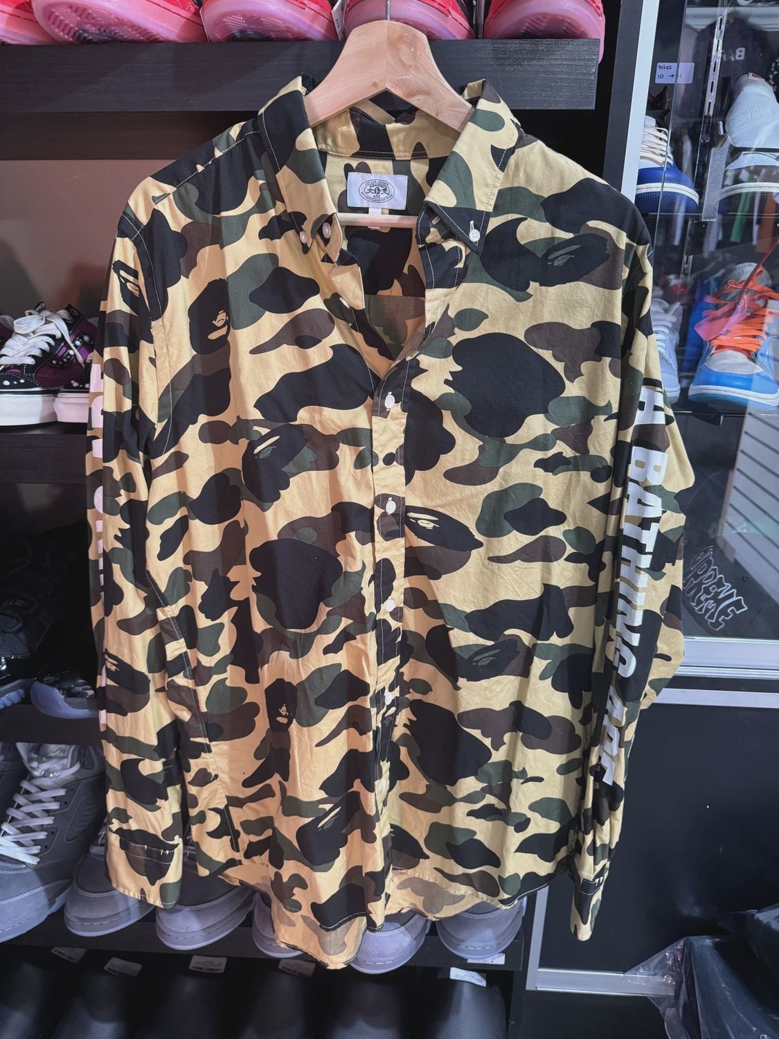 Bape  Long Sleve • Pre-Owned [1281], Clothing Size: XL, Product Condition: Pre-Owned