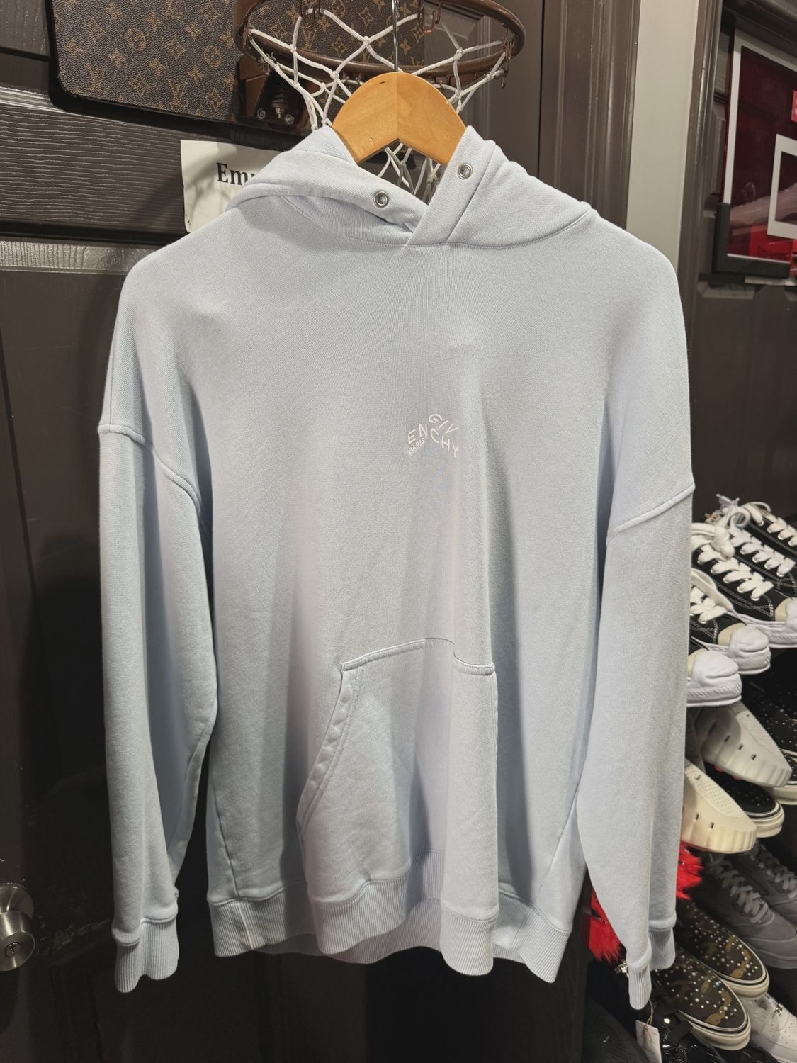 Givenchy Blue Hoodie sz S • Pre-Owned [3071], Clothing Size: S, Product Condition: Pre-Owned