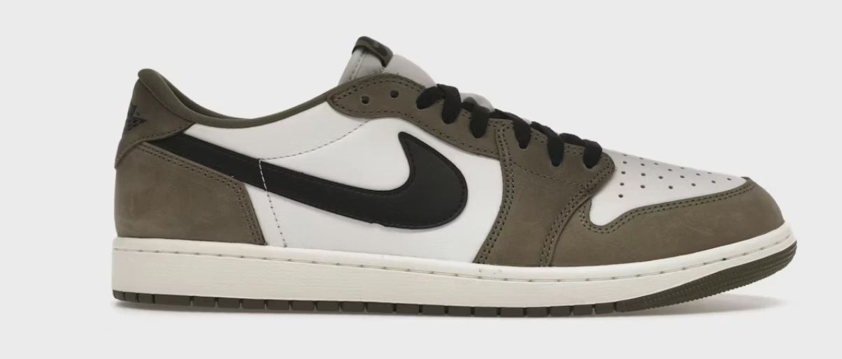 Jordan 1 Retro Low OG Medium Olive • Brand New [4901], Product Condition: Brand New, Shoe Size: US M 10