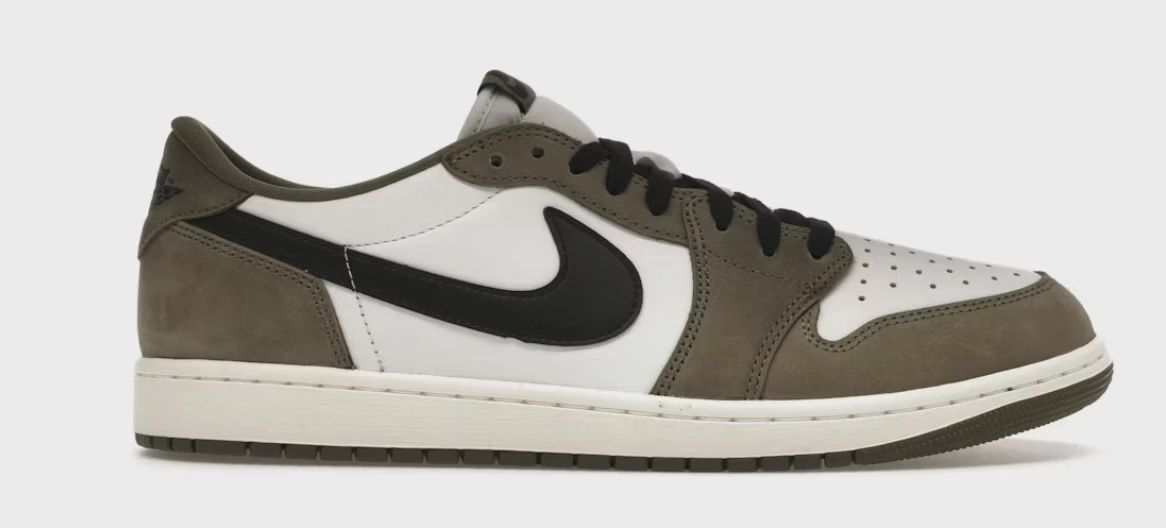 Jordan 1 Retro Low OG Medium Olive • Brand New [4388], Product Condition: Brand New, Shoe Size: US M 9