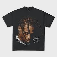 Travis Scott Modern Single Stitch T-shirt  • Pre-Owned [6026]