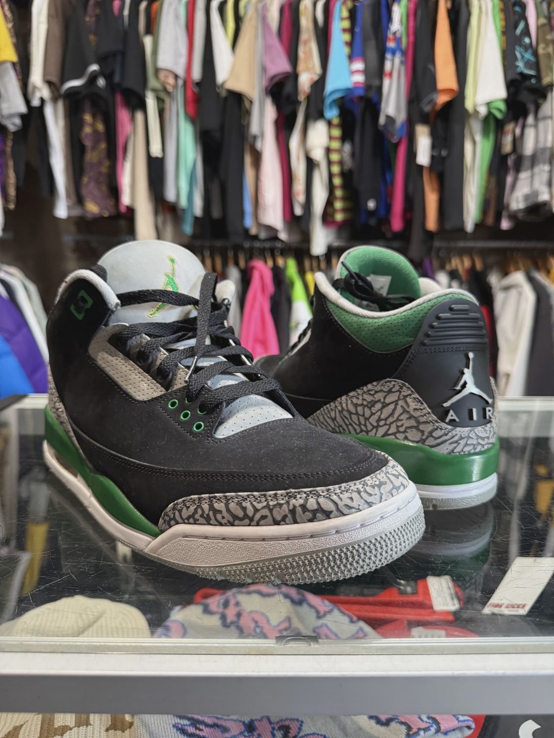Air Jordan 3 Retro Pine Green • Pre-Owned [9834], Product Condition: Pre-Owned, Shoe Size: US M 11