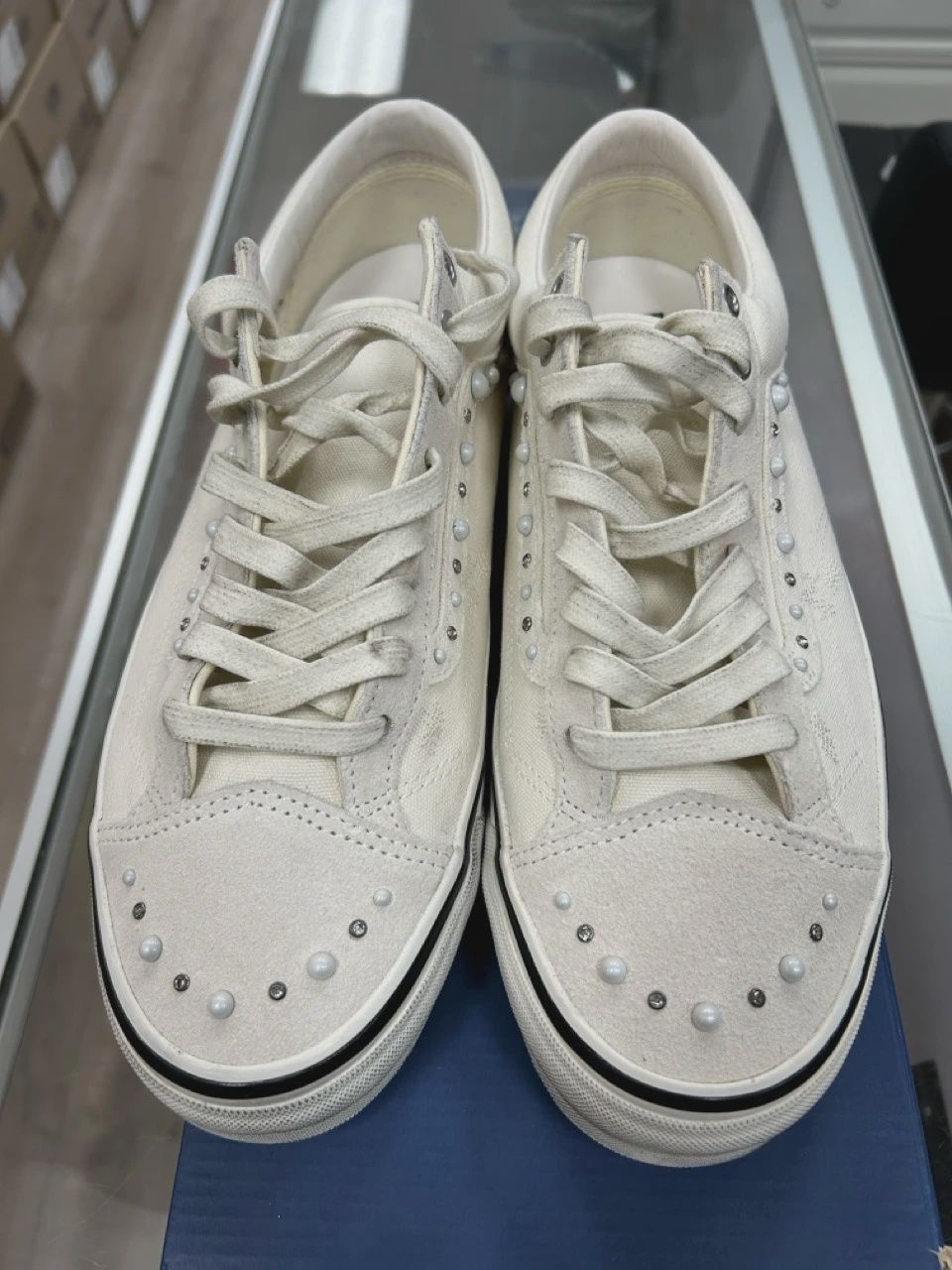 Vans OTW Old Skool 36 Pearlized Pack Marshmallow • Pre-Owned [4385]