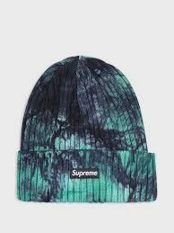 Supreme Overdyed Beanie Splatter Green • Brand New [1625]