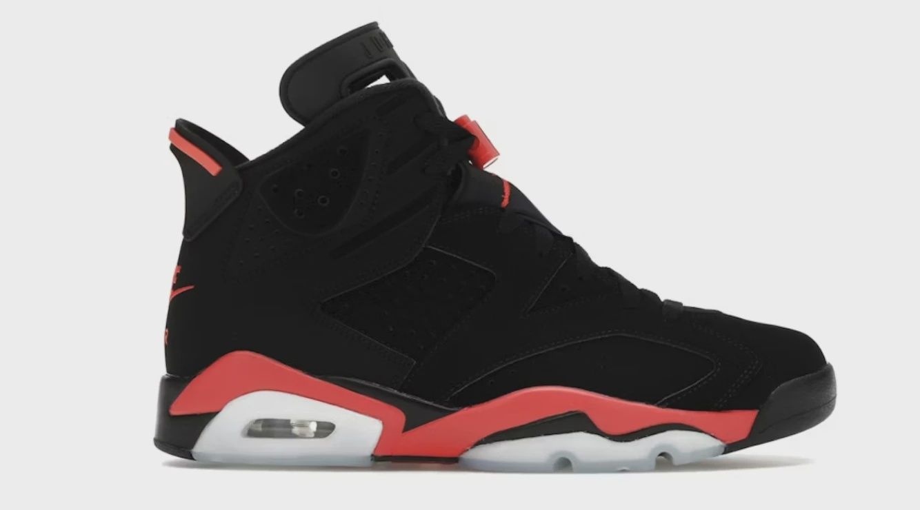 Air Jordan 6 Retro Infrared Salesman • Brand New [4616]
