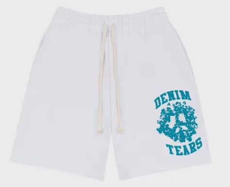Denim Tears Denim University Sweat Shorts • Pre-Owned [8924]