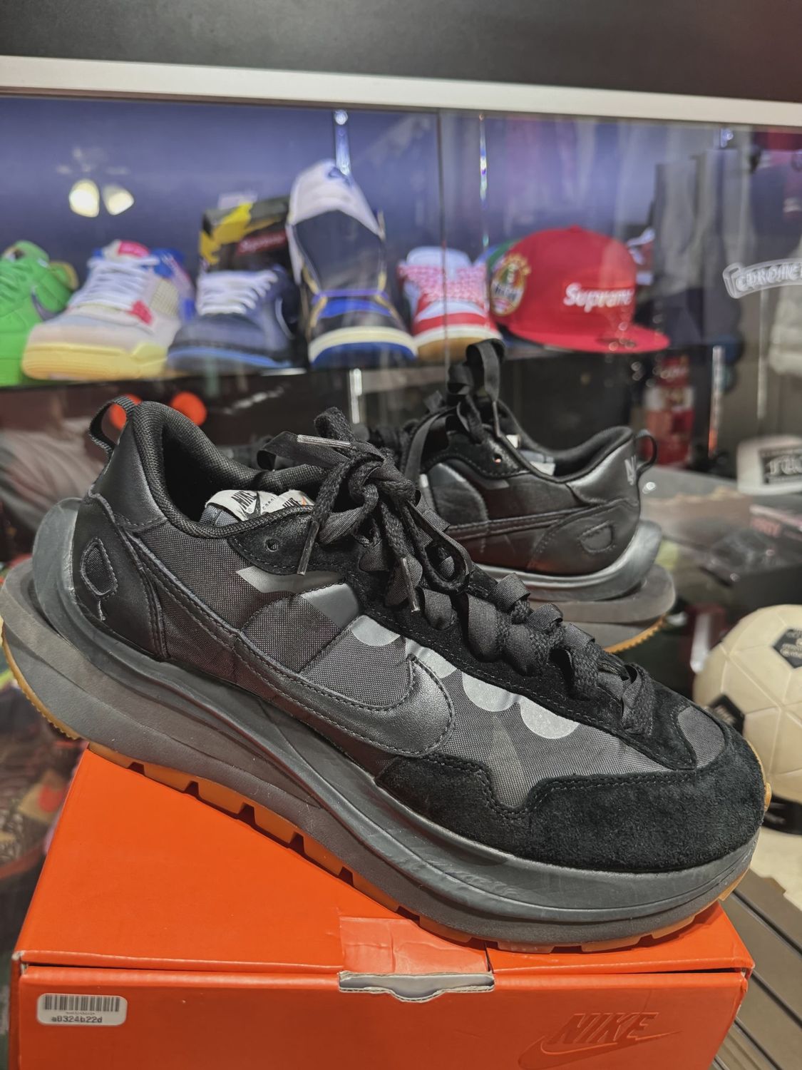 Nike Vaporwaffle sacai Black Gum • Pre-Owned [0276]