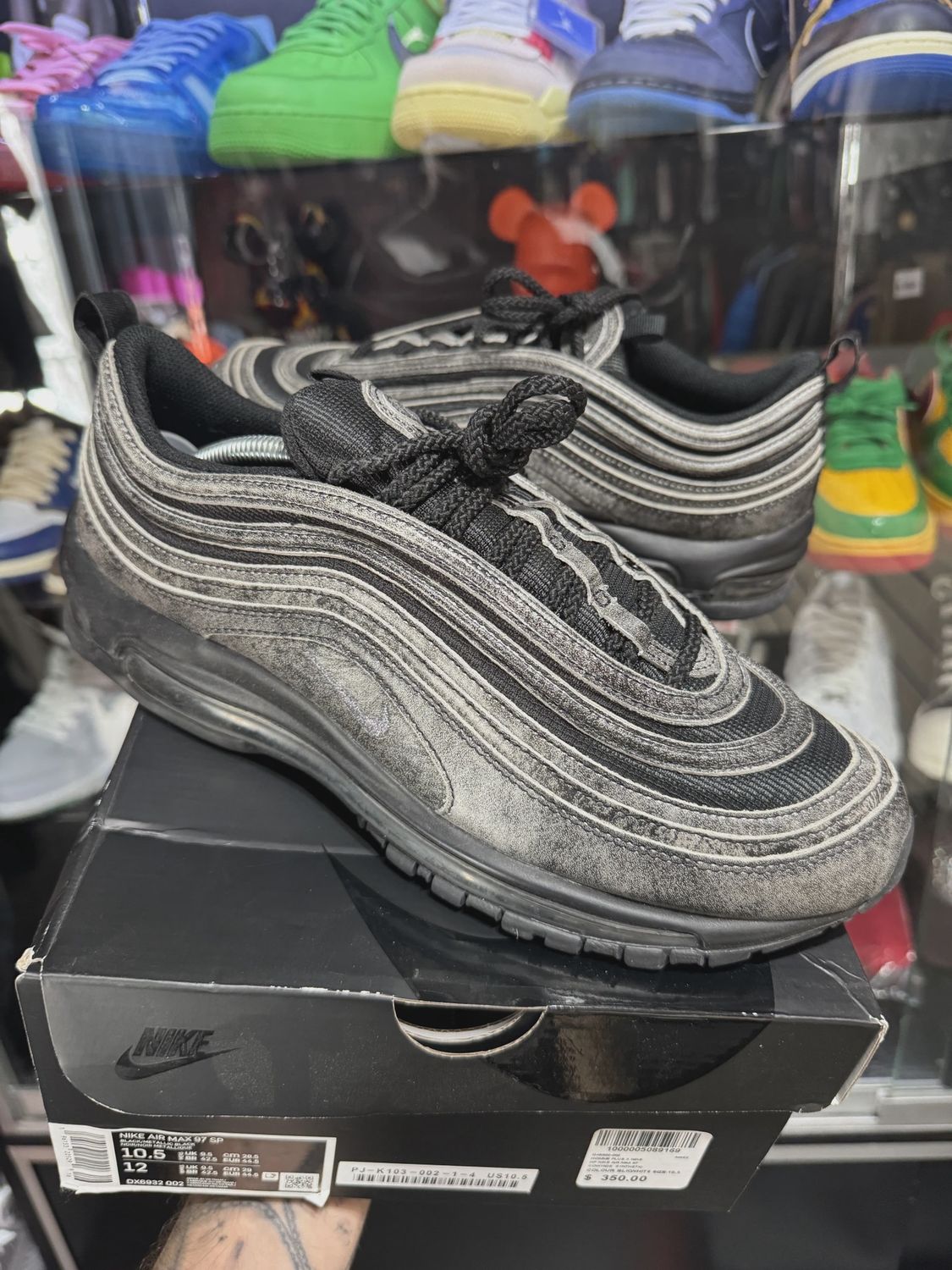 Nike Air Max 97 Comme des Garcons Homme Plus Black • Pre-Owned [2507]
